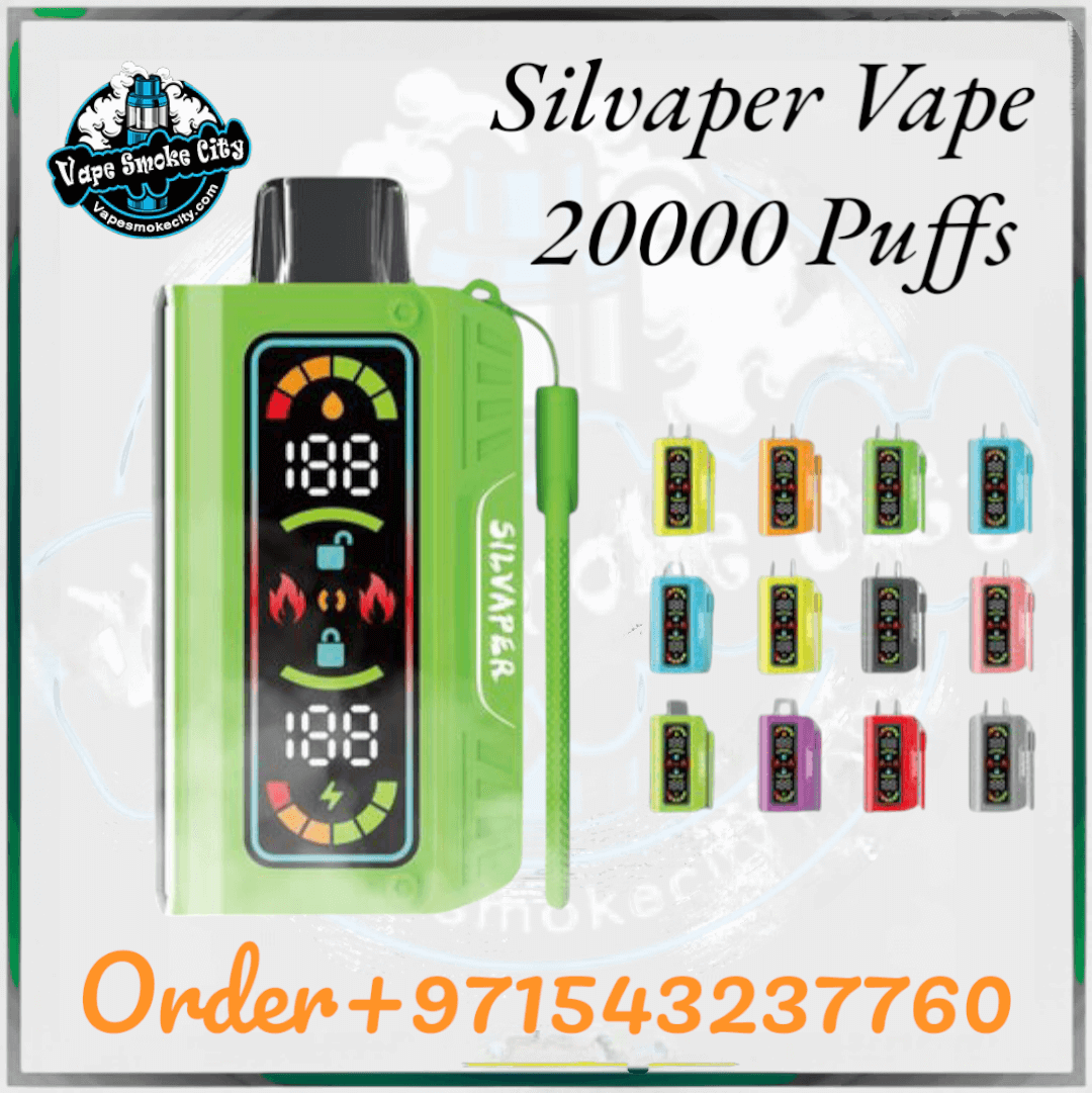 Silvaper 20000 Puffs DTL Disposable Vape In Dubai,UAE – Vape Smoke City