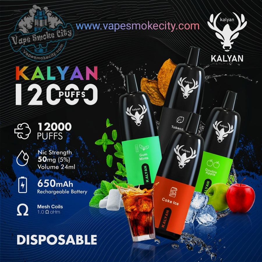 Kalyan 12000 Puffs Disposable In Dubai, UAE