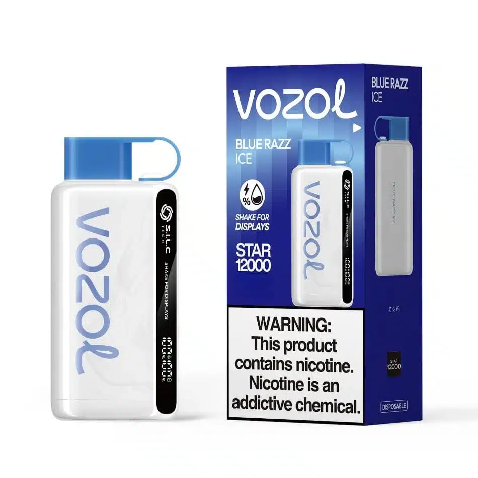 Blue Razz Ice| Vozol Star 12000 Puffs