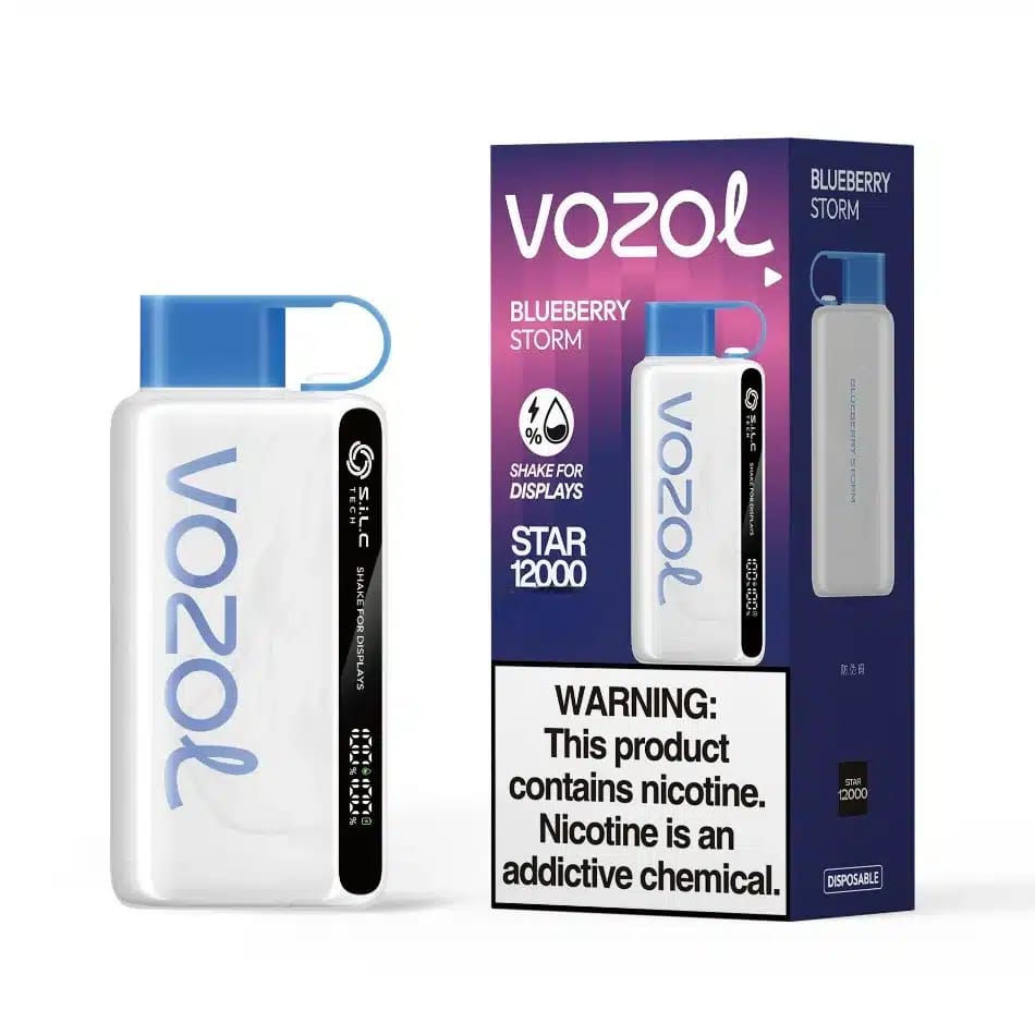 Blueberry Storm| Vozol Star 12000 Puffs