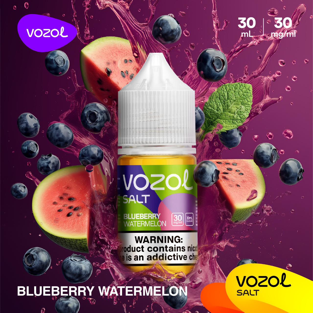 Blueberry Watermelon| VOZOL Salt