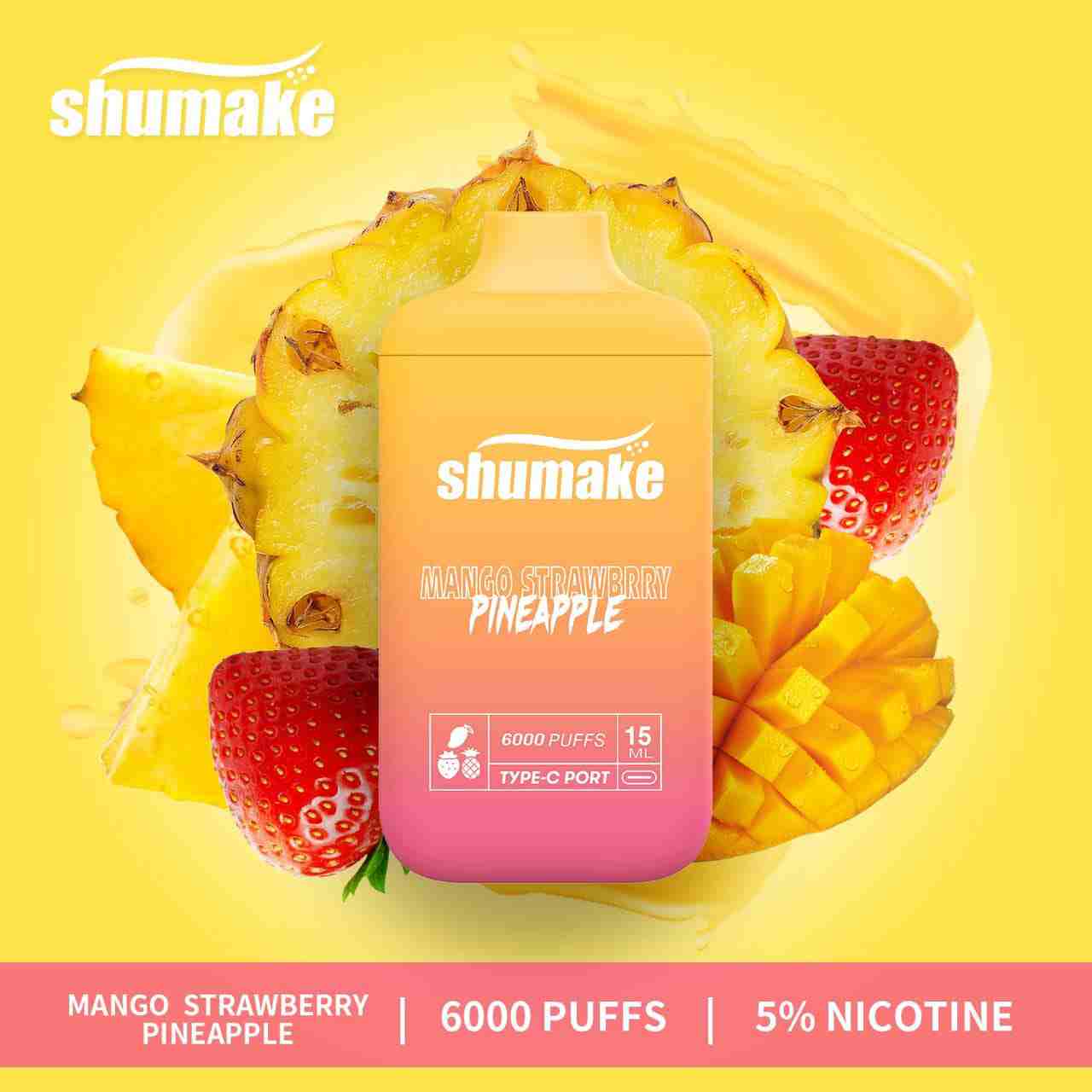 Pineapple| Shumake 6000 Puffs