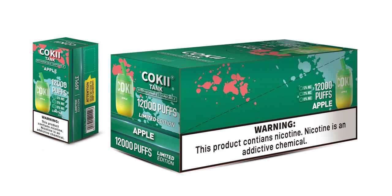 Apple| Cokii Tank 12000 Puffs