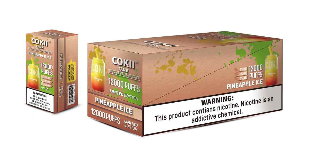 Pineapple Ice| Cokii Tank 12000 Puffs