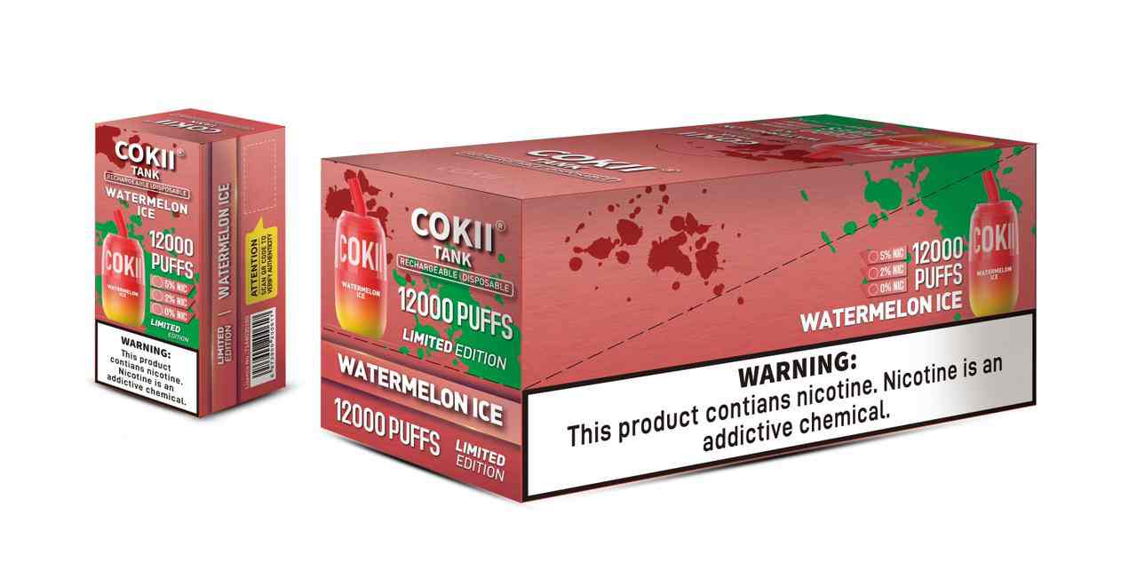 Watermelon Ice| Cokii Tank 12000 Puffs