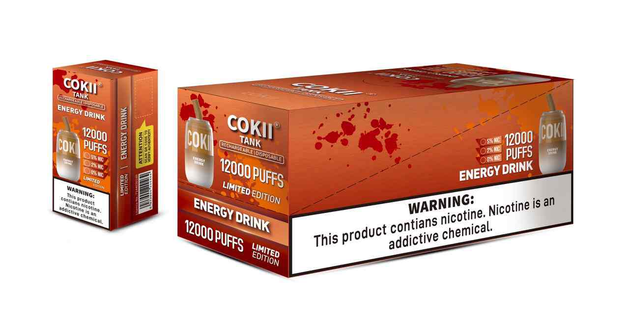 Energy Drink| Cokii Tank 12000 Puffs