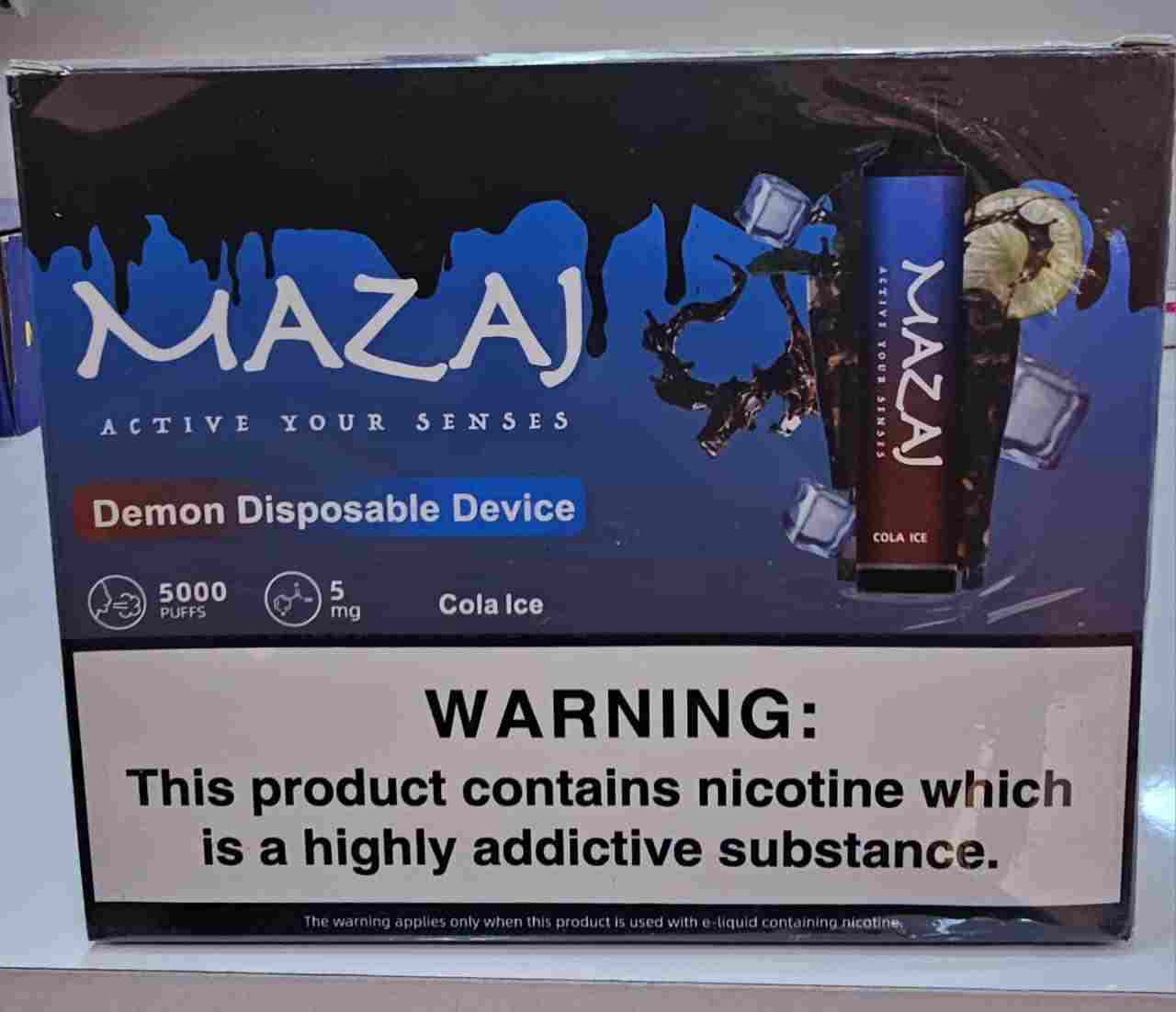 Cola Ice| Mazaj Demon 5000 Puffs