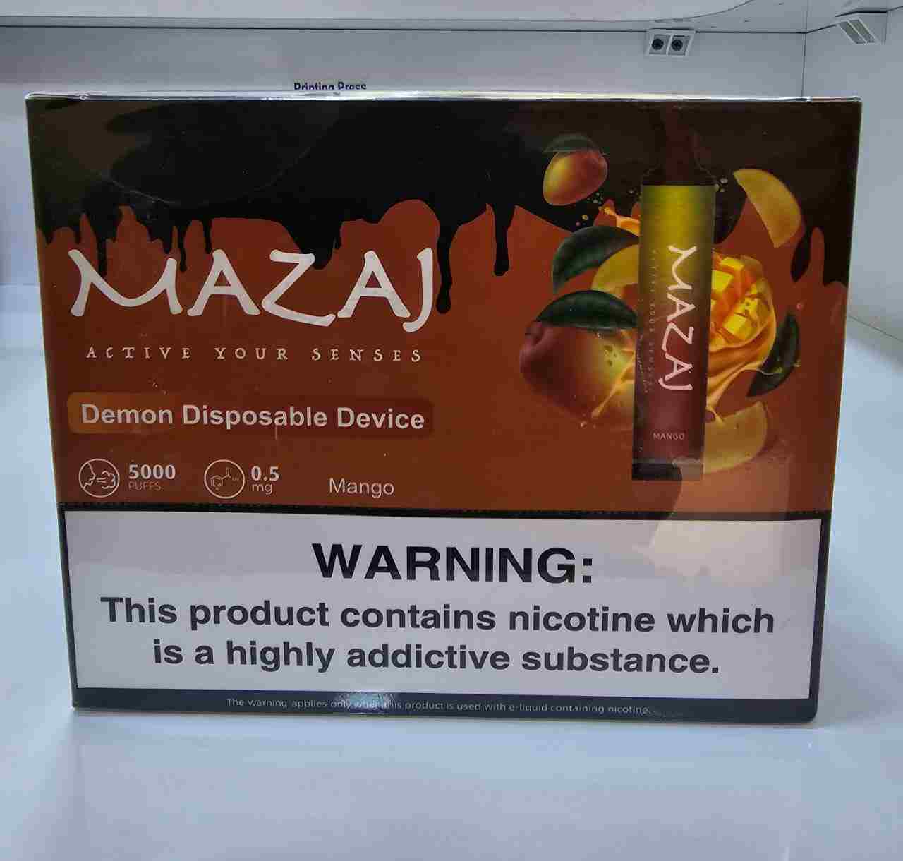 Mango| Mazaj Demon 5000 Puffs