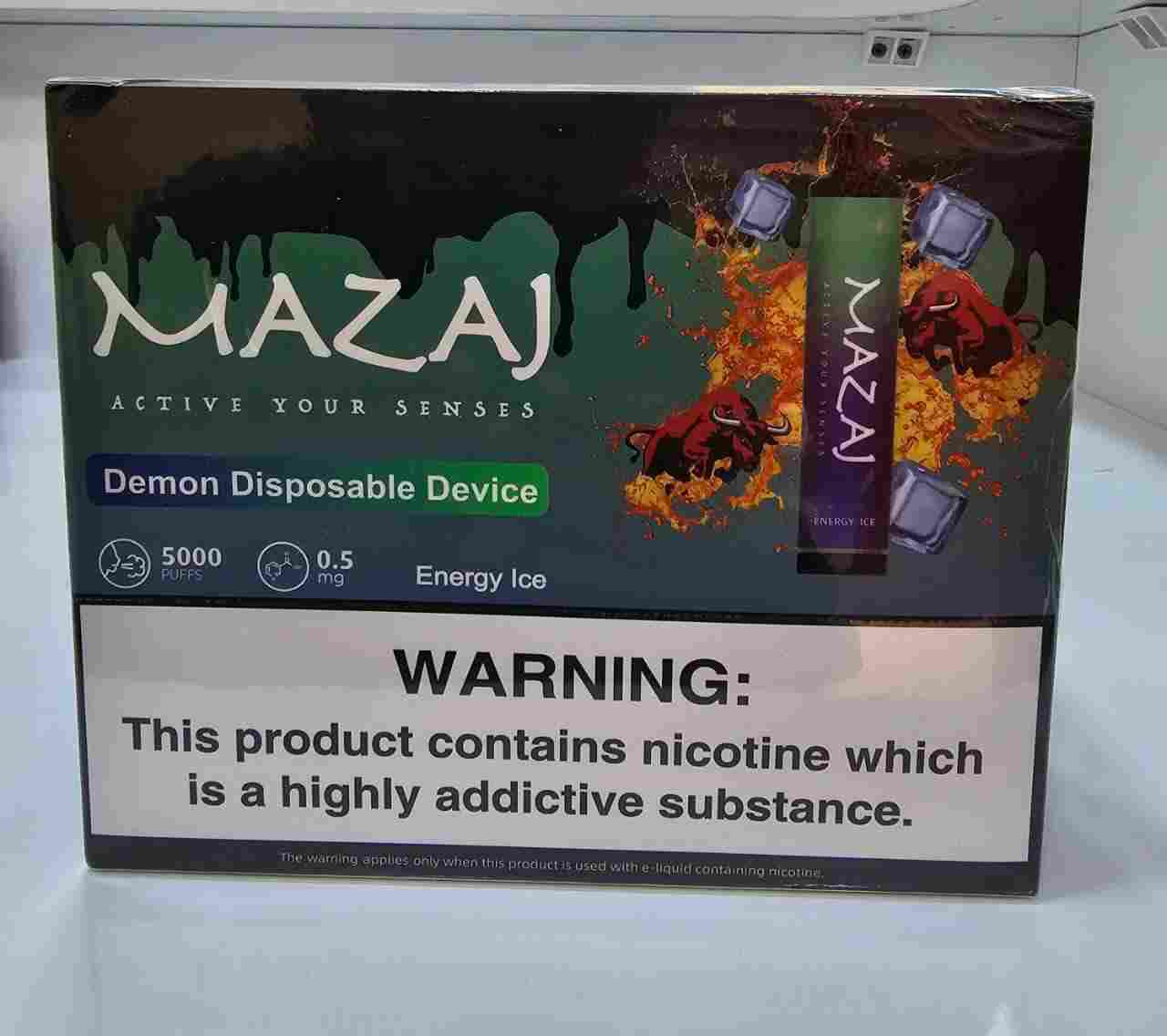 Energy Ice| Mazaj Demon 5000 Puffs