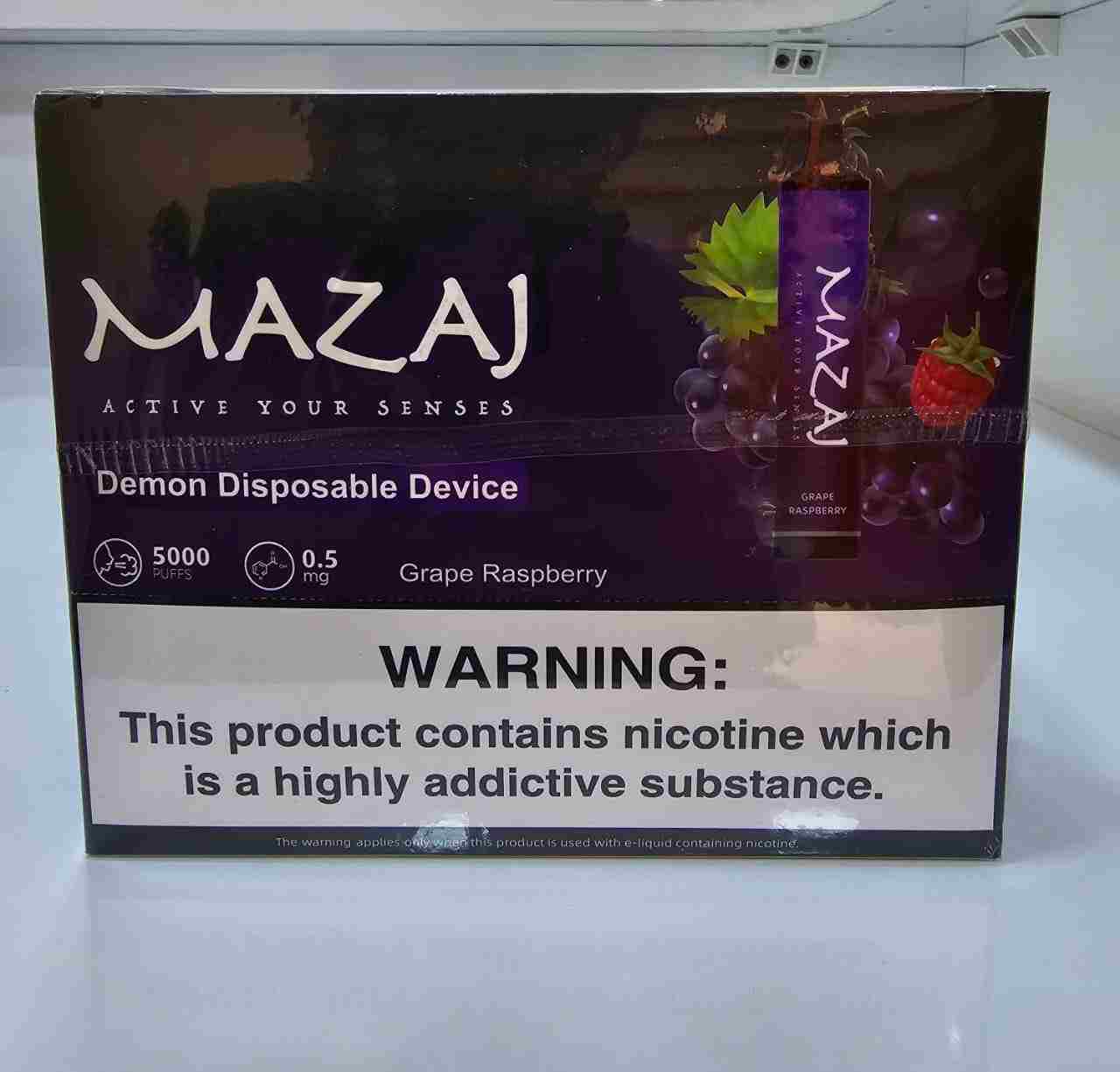 Grape Raspberry| Mazaj Demon 5000 Puffs