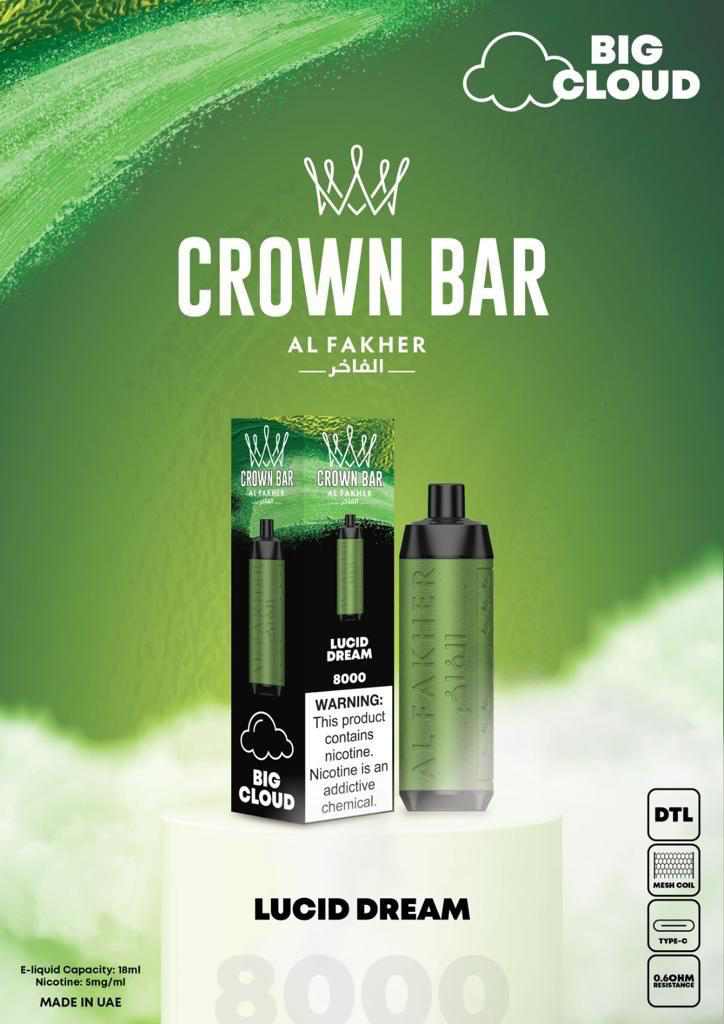 Lucid Dream| Crown Bar 8000 Puffs