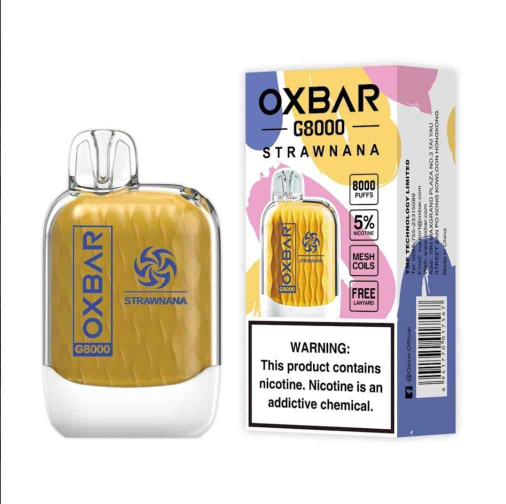 Strawnana| Oxbar G8000 Puffs