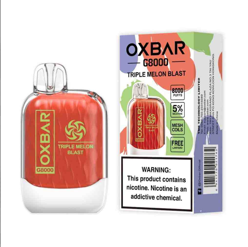 Triple Melon Blast| Oxbar G8000 Puffs