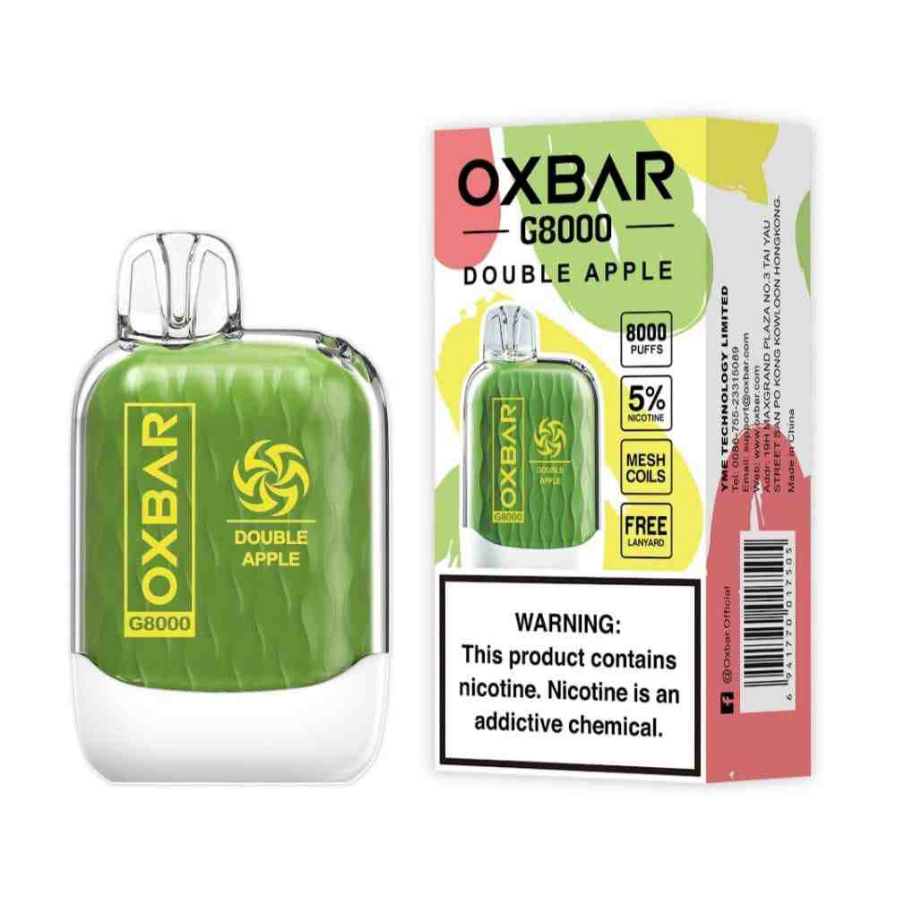 Double Apple| Oxbar G8000 Puffs