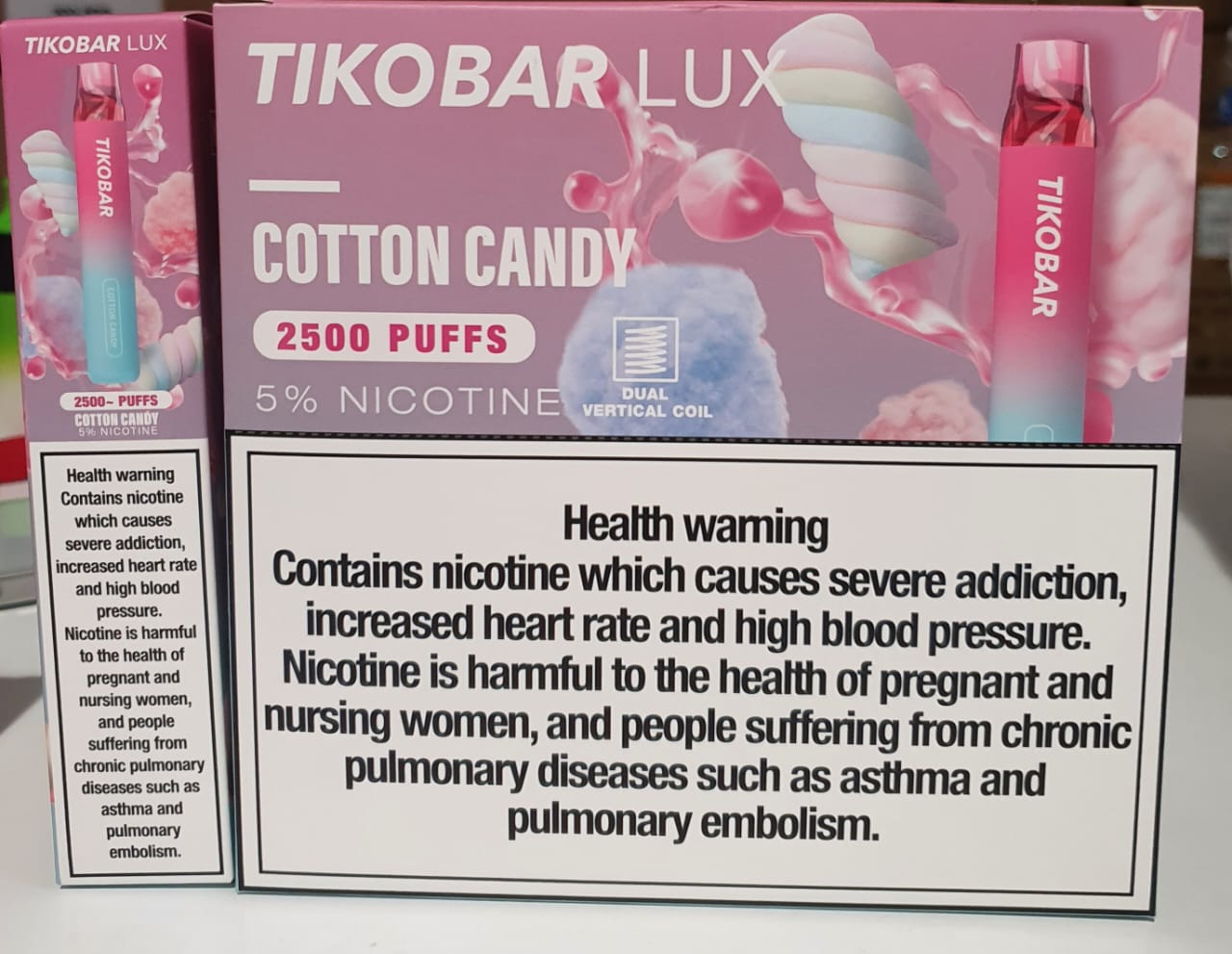 Cottn Candy| Tikobar Lux 2500 Puffs