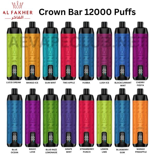 Crown Bar 12000 Puffs