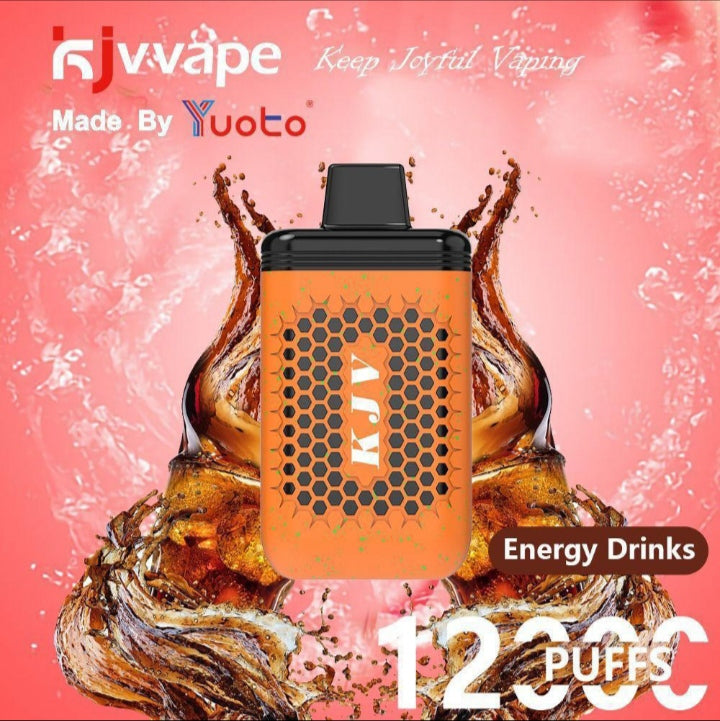 Energy Drink| Yuoto KJV 12000 Puffs