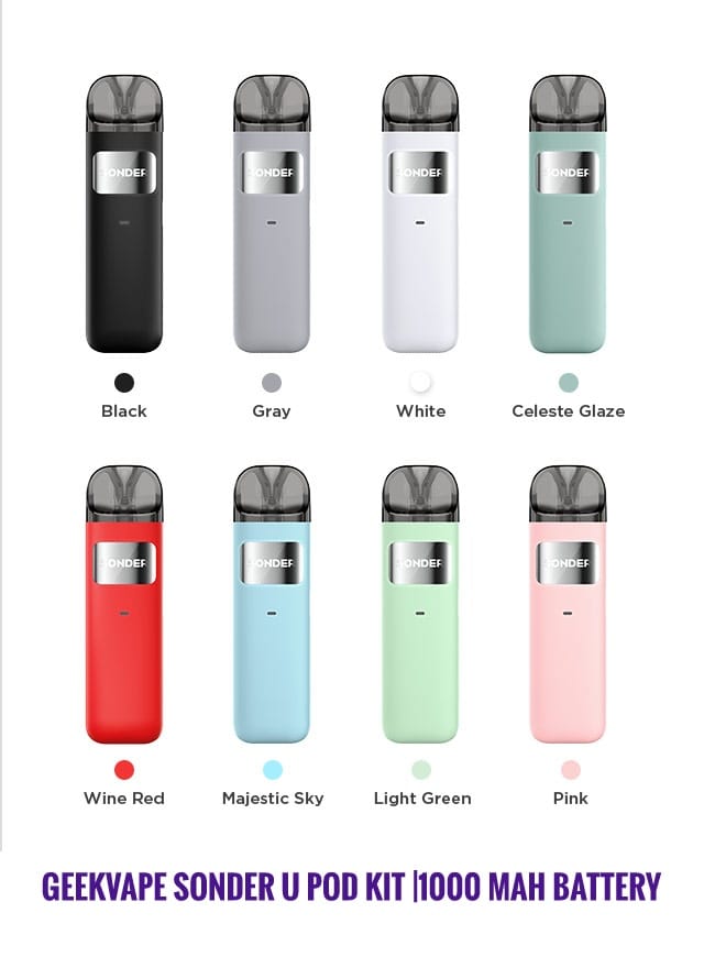 Geekvape Sonder U Pod All Colors