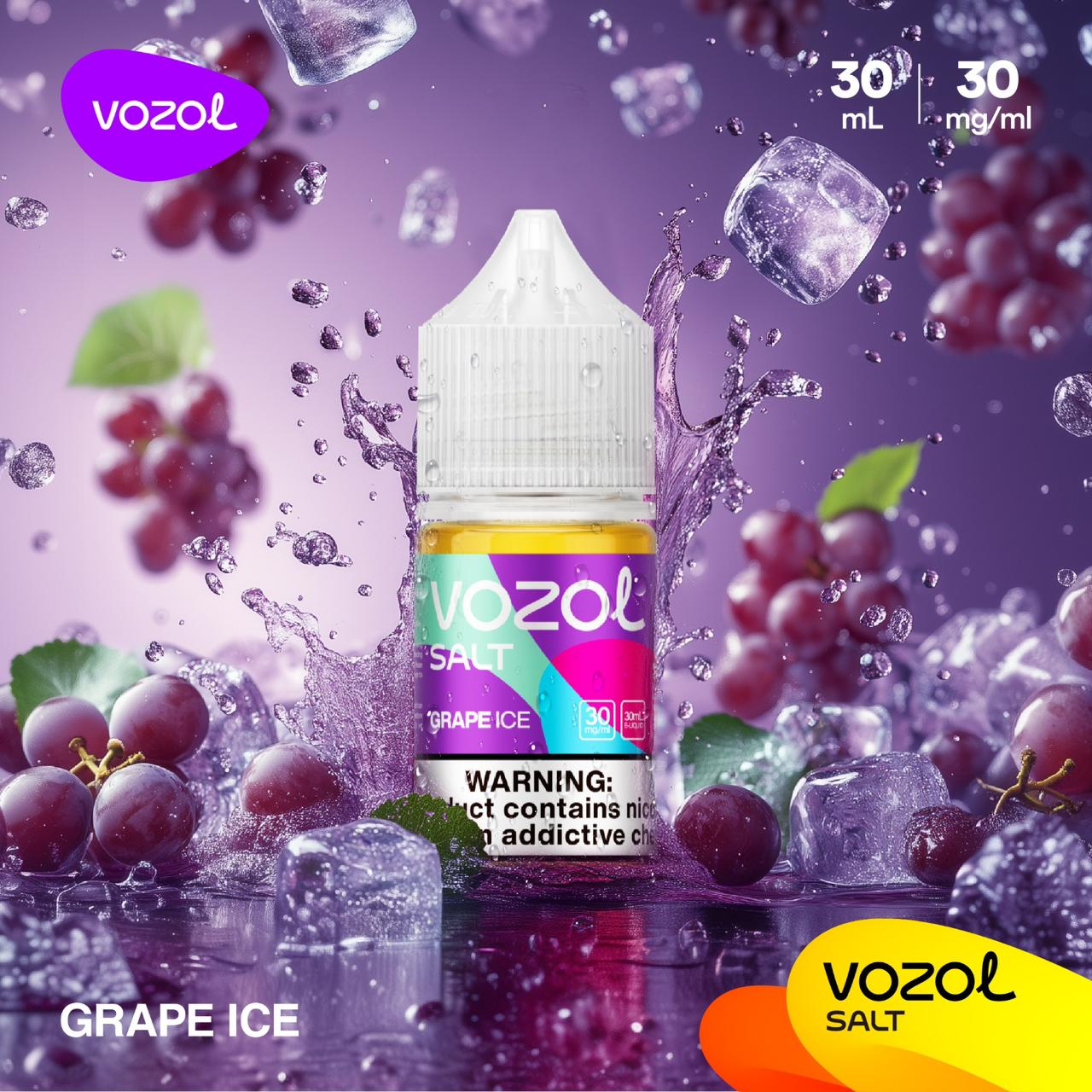 Grape Ice| VOZOL Salt