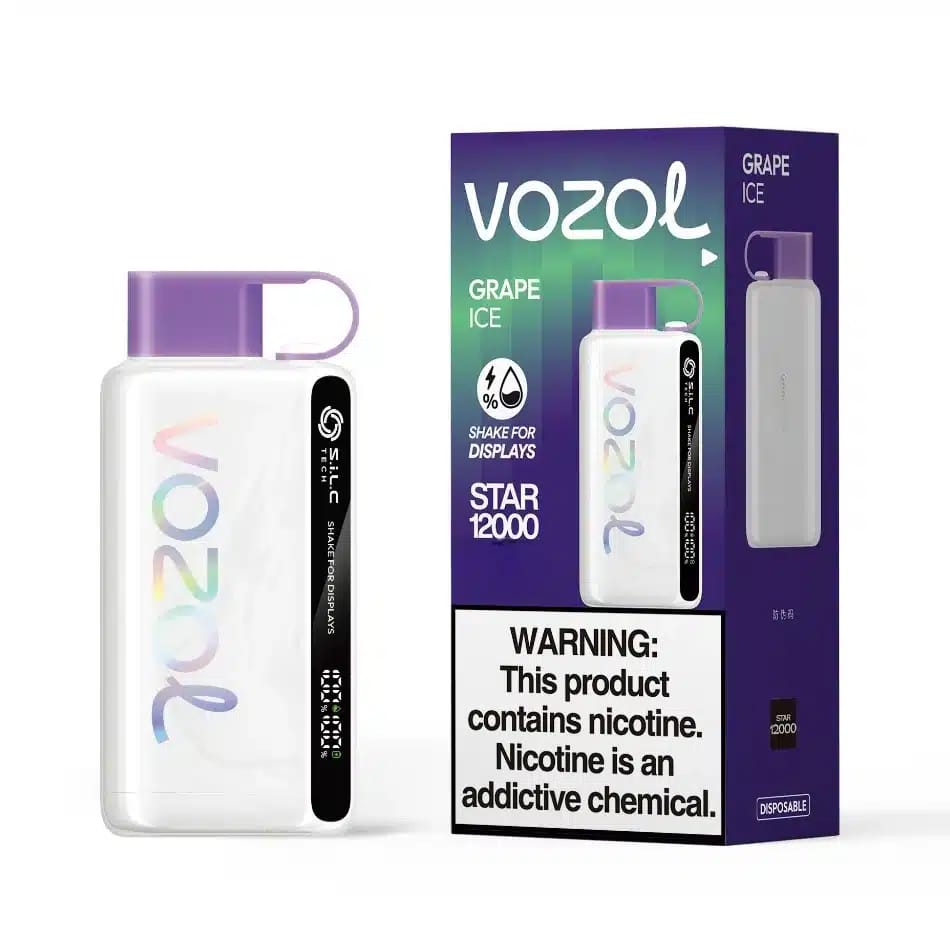 Grape Ice| Vozol Star 12000 Puffs