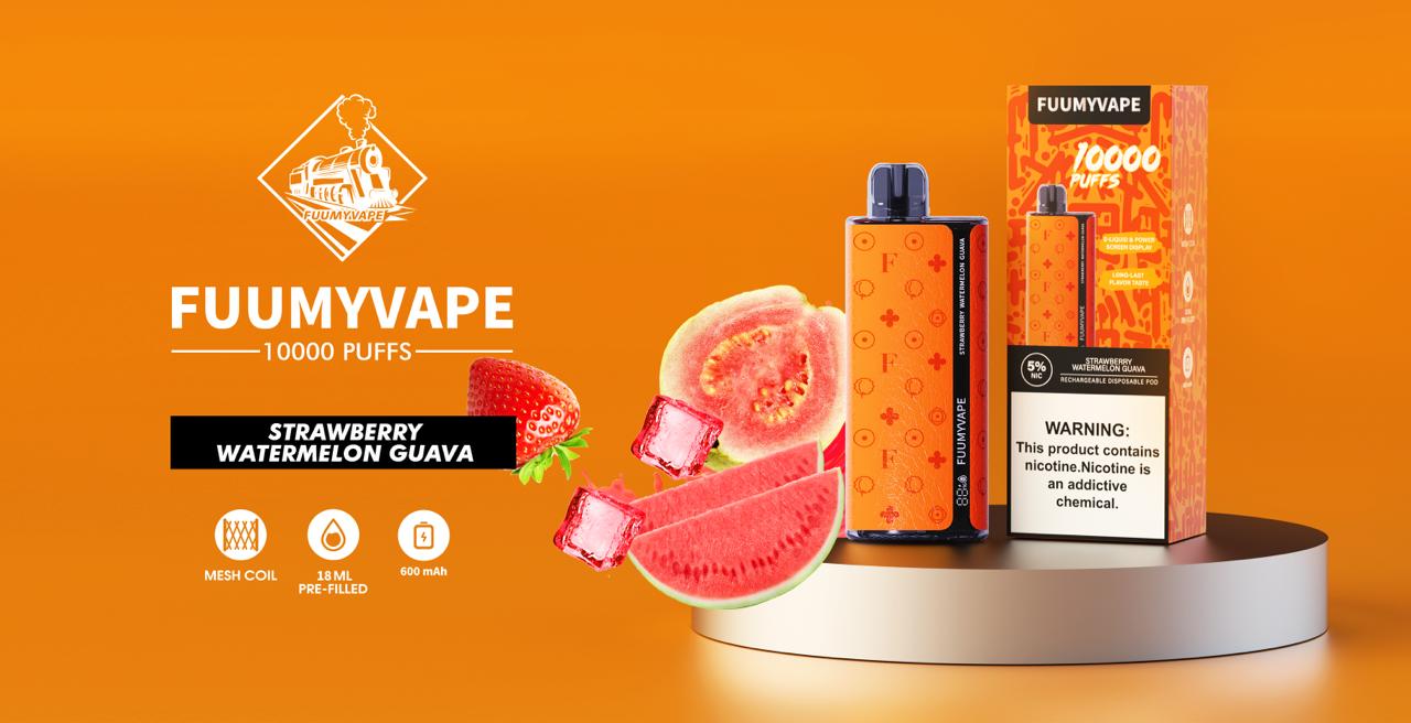 Strawberry Watermelon Guava| Fuumyvape 10000 Puffs