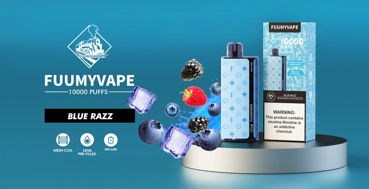 Blue Razz| Fuumyvape 10000 Puffs