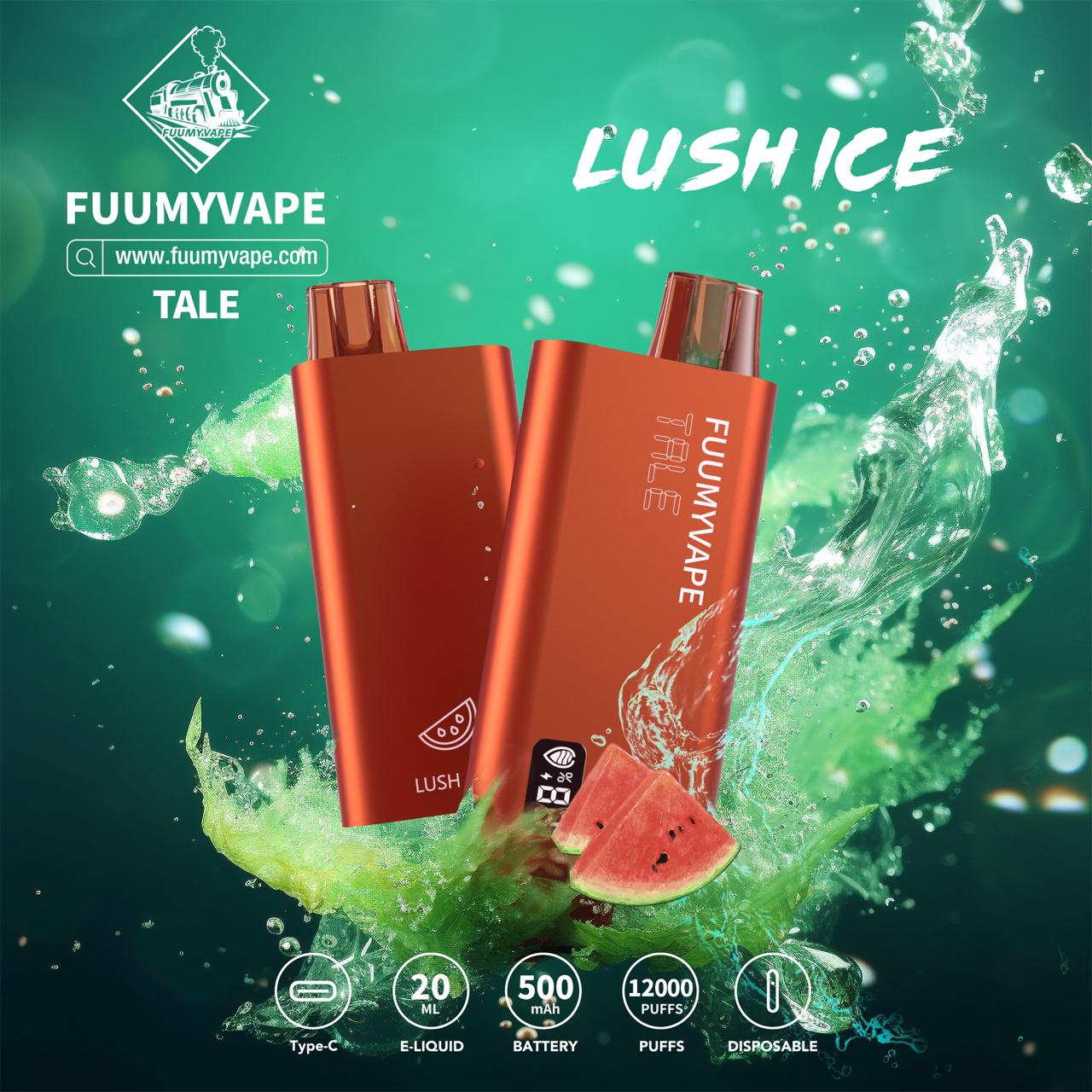 Lush Ice| Fuumyvape 12000 Puffs