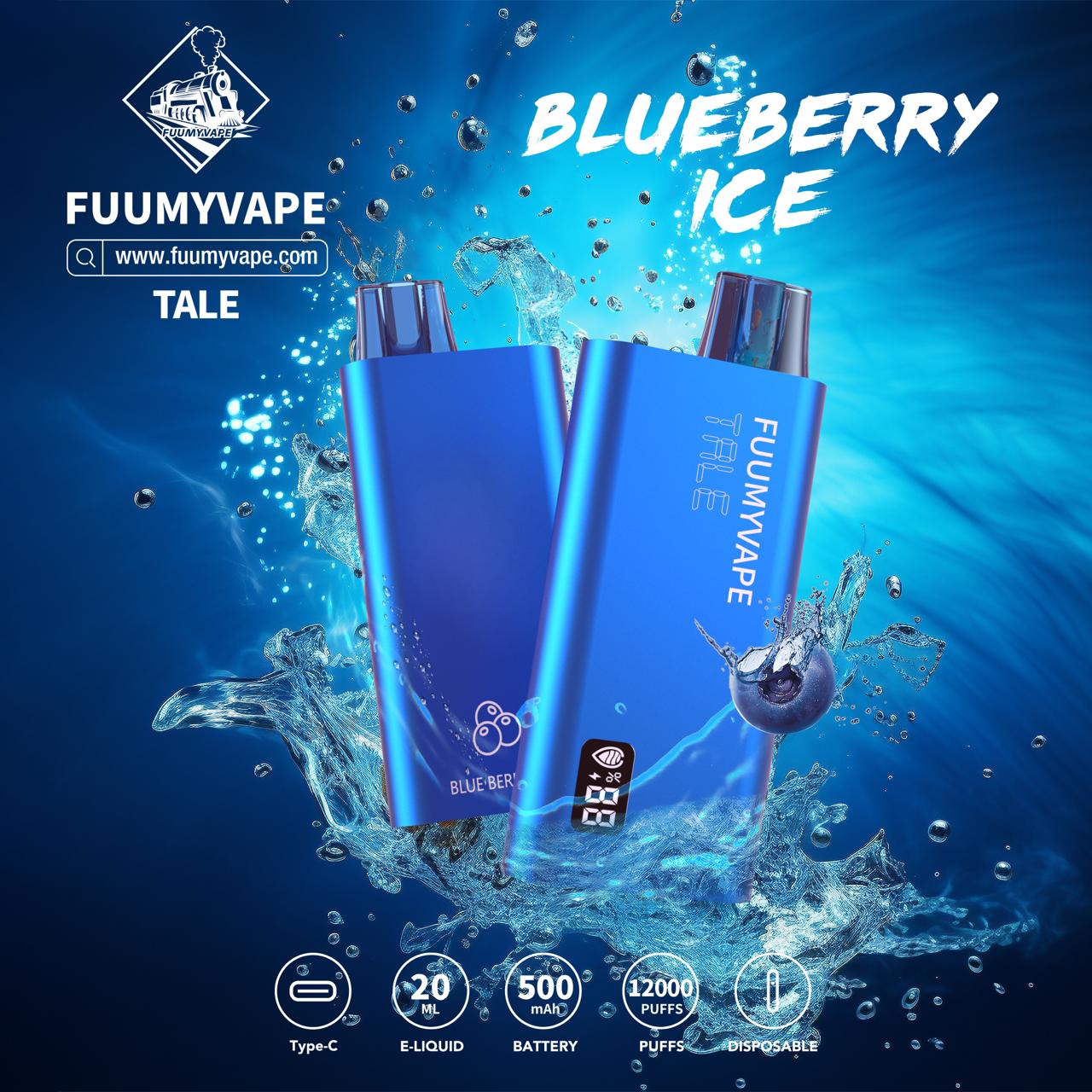 Blueberry Ice| Fuumyvape 12000 Puffs