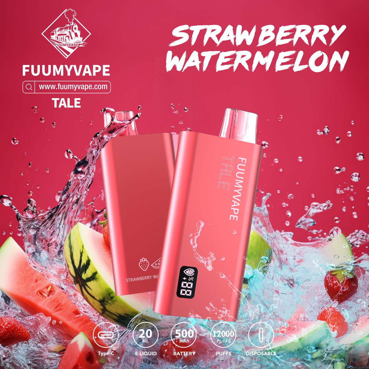 Strawberry Watermelon| Fuumyvape 12000 Puffs