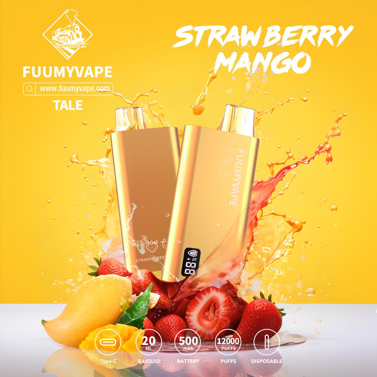 Strawberry Mango| Fuumyvape 12000 Puffs