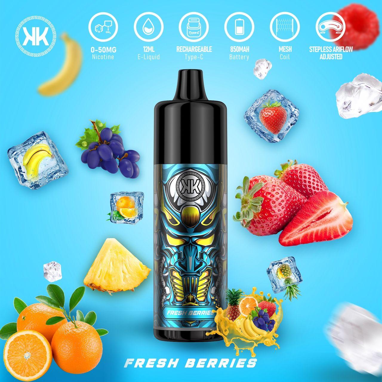 Fresh Berries| KK Big Boy 5000 Puff