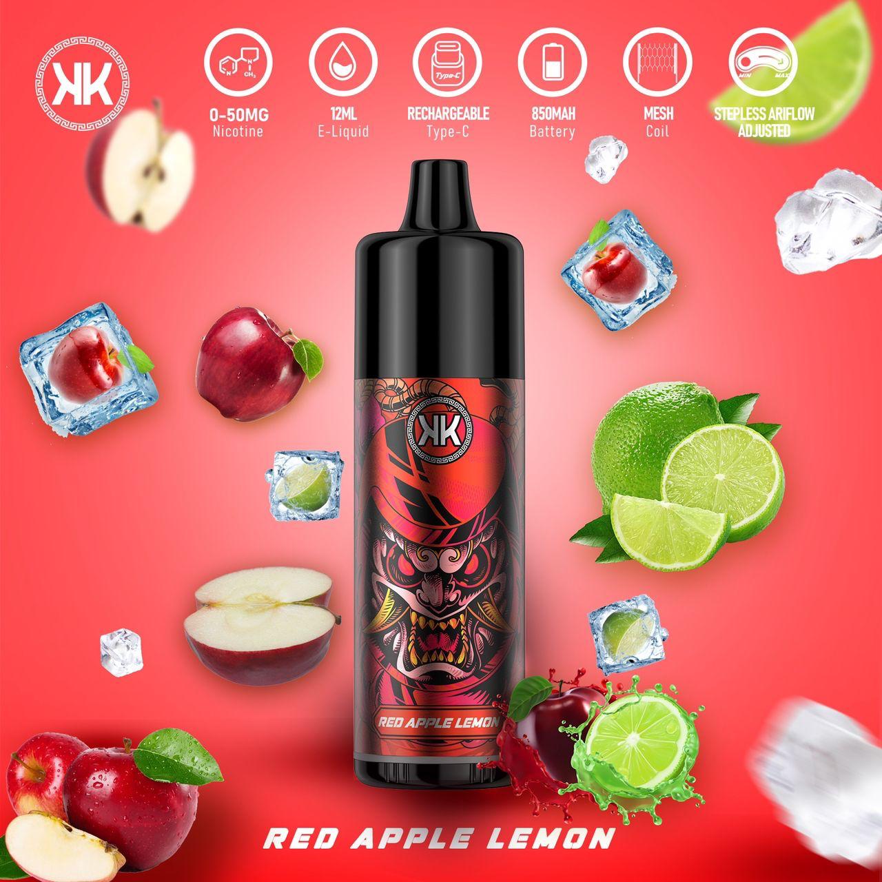 Red Apple Lemon| KK Big Boy 5000 Puff