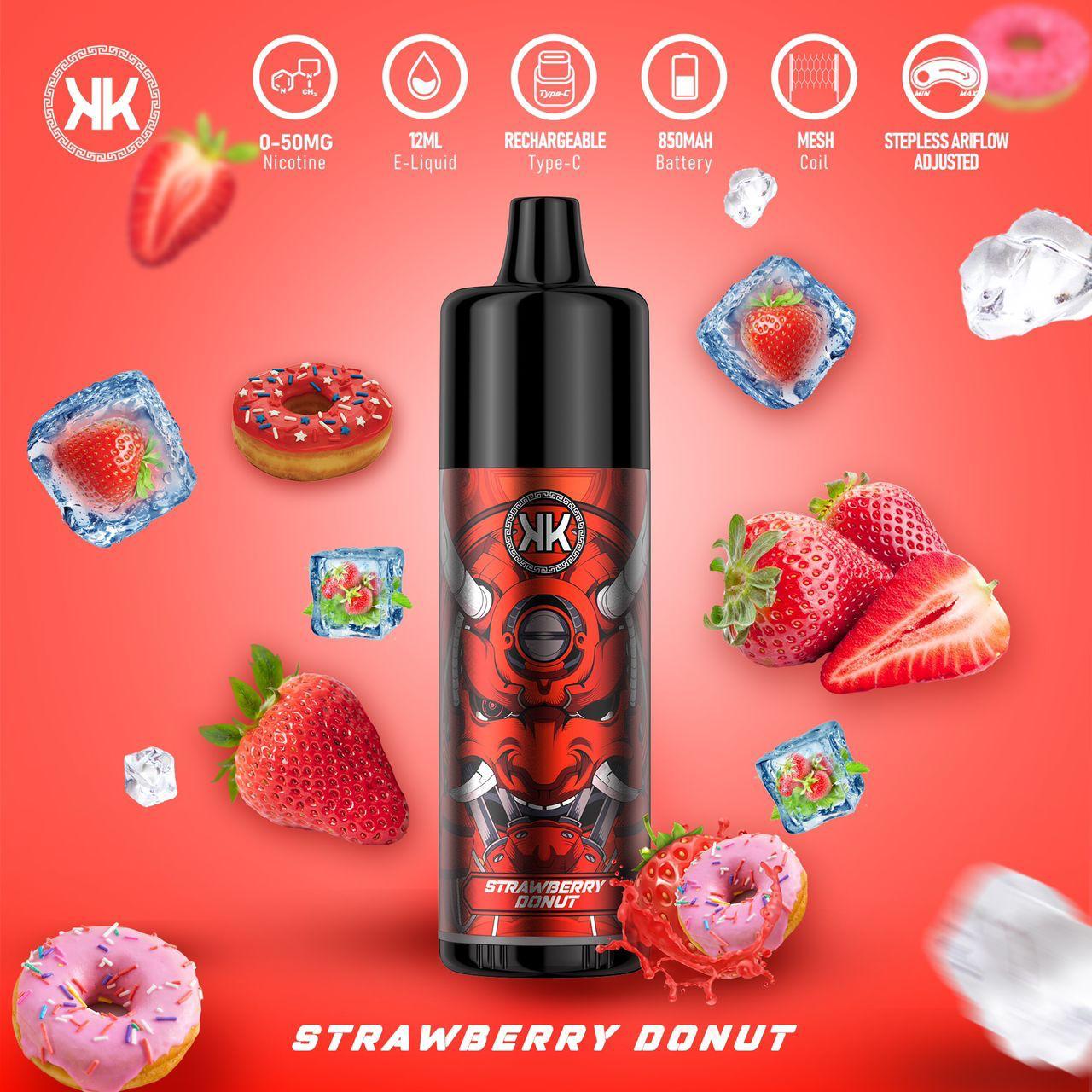 Strawberry Donut| KK Big Boy 5000 Puff