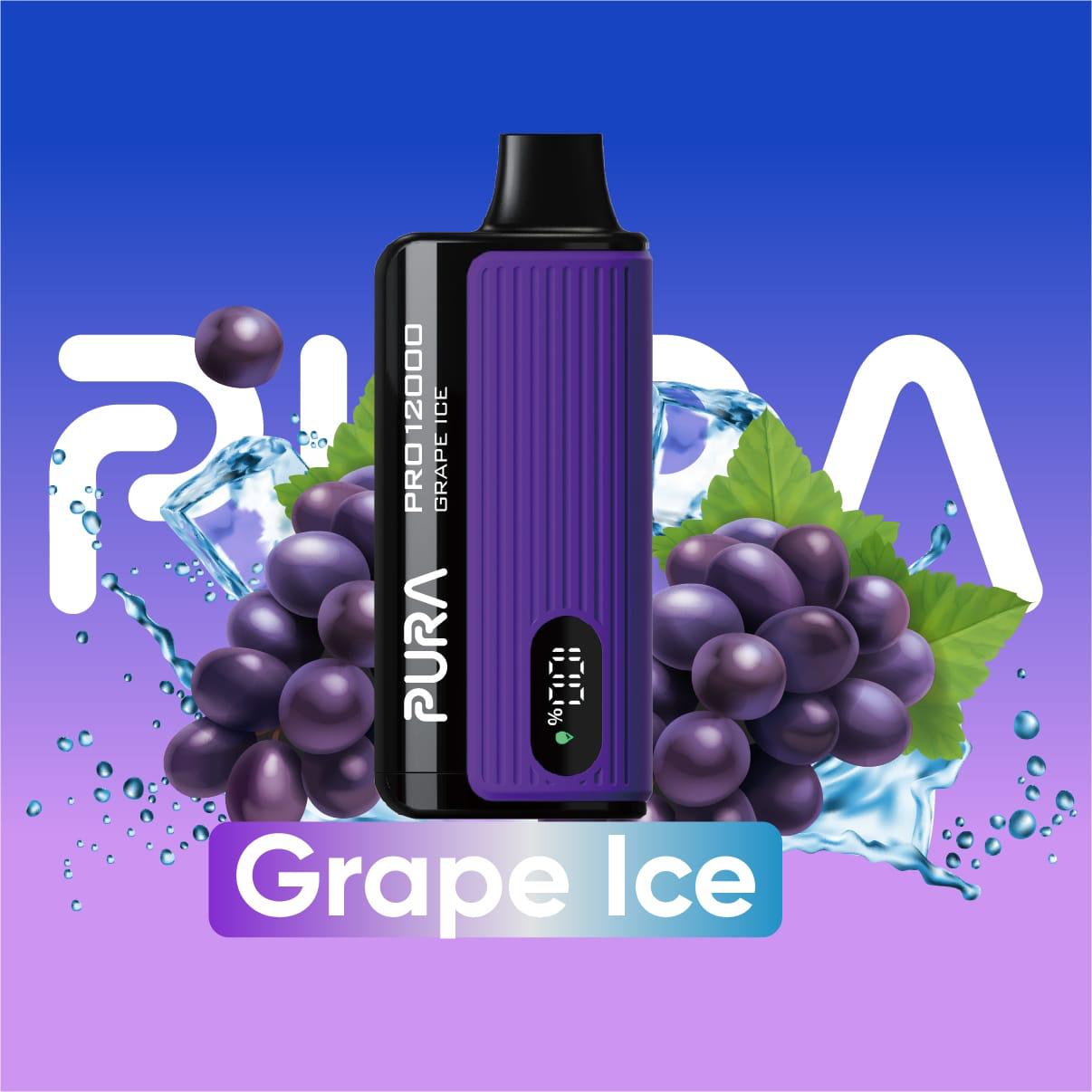 Grape Ice| PURA 12000puffs