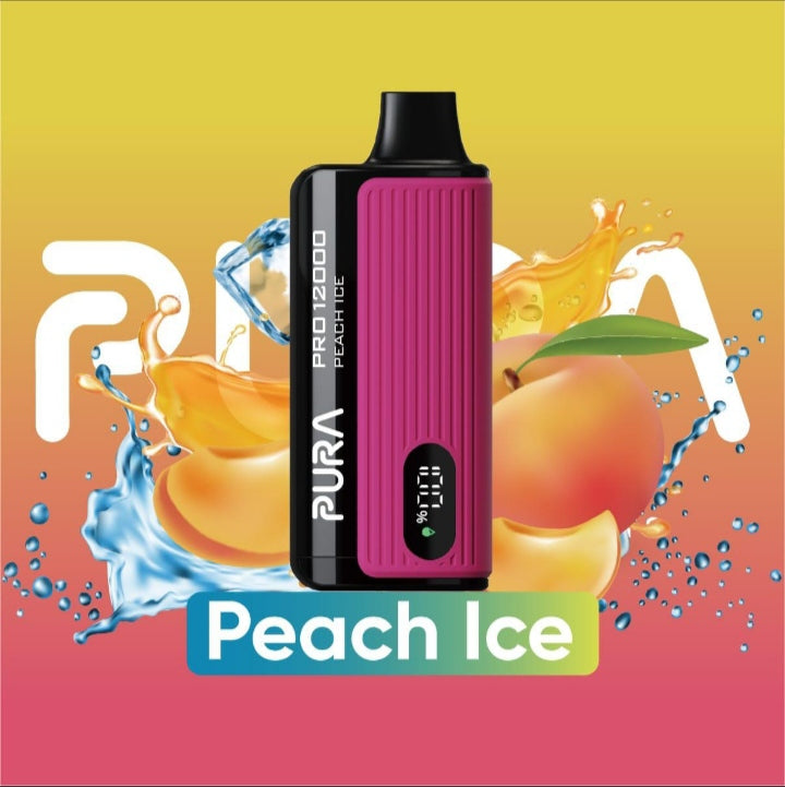 Peach Ice| PURA 12000puffs