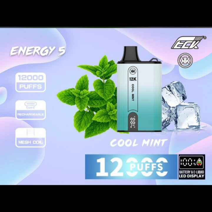 Cool Mint| KK ENERGY 12000puffs