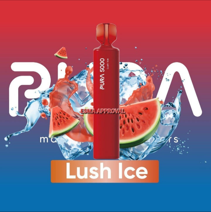 Lush Ice| Pura 5000 Puffs