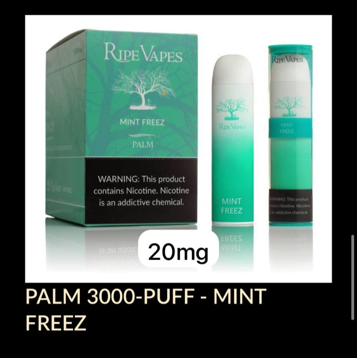 Mint Freez| Ripe Vapes Palm 3000 Puffs