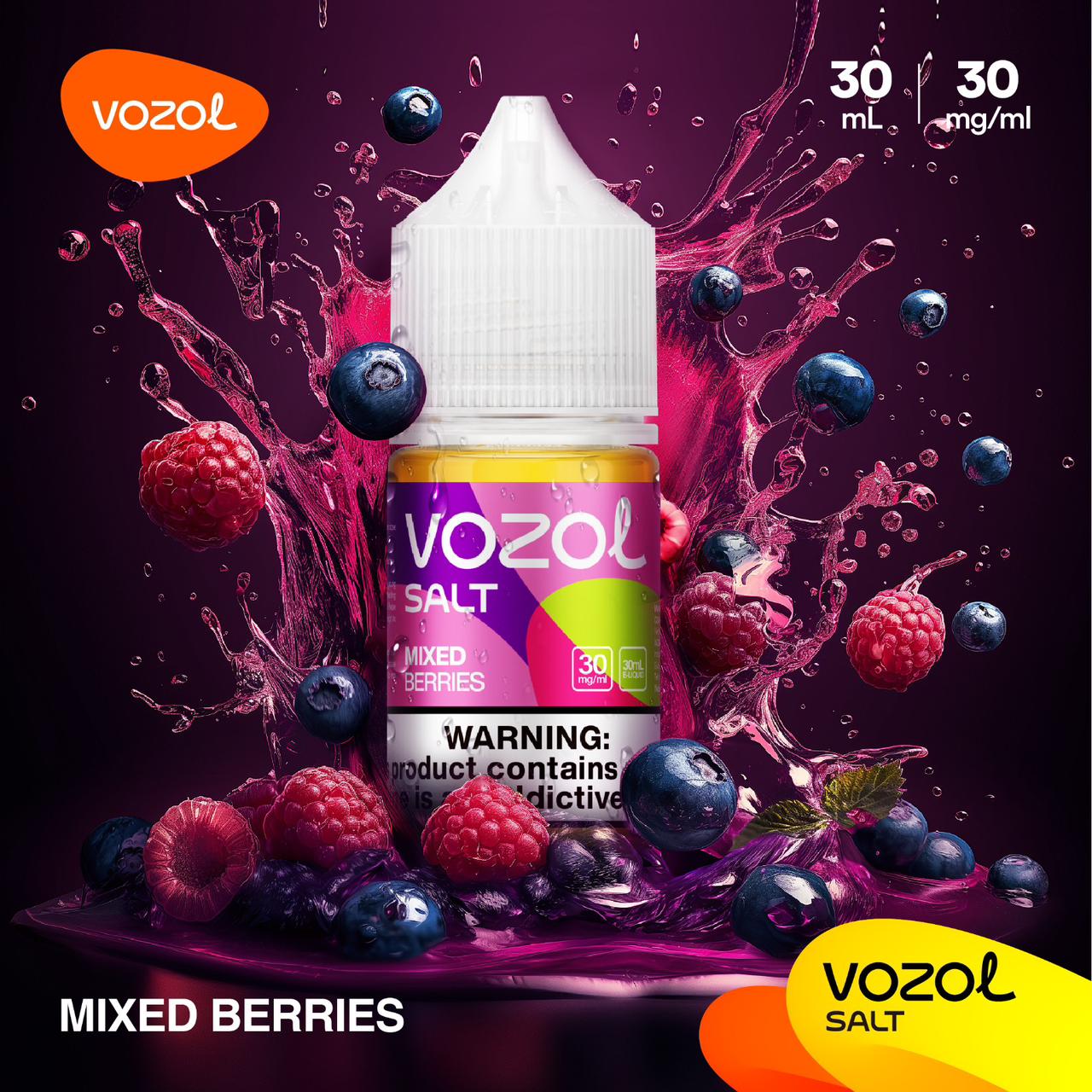 Mixed Berries| VOZOL Salt