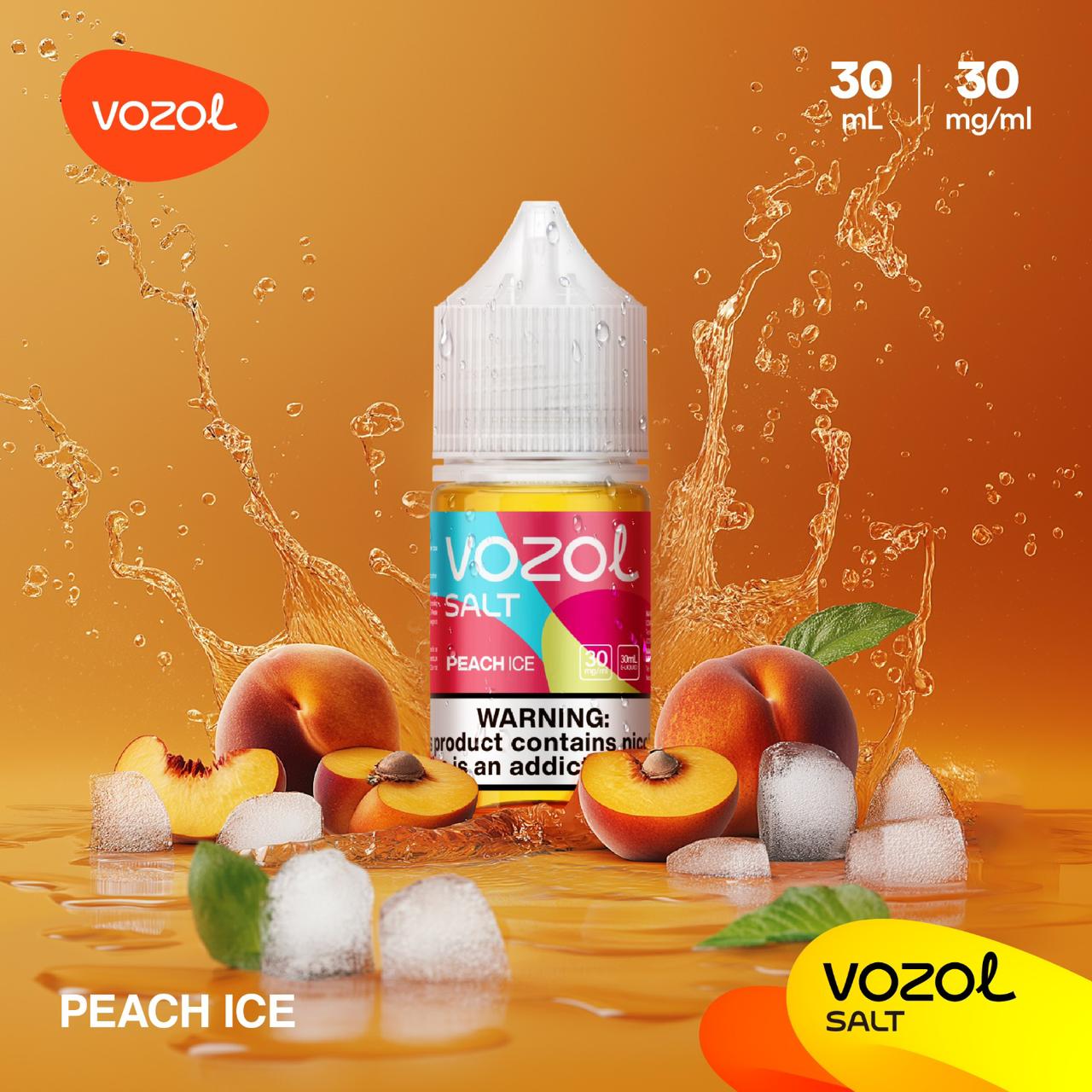 Peach Ice| VOZOL Salt