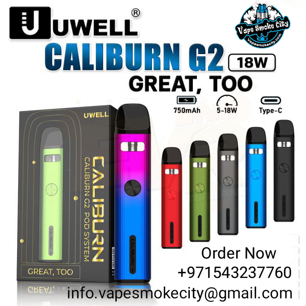 Buy Uwell Caliburn G2 pod kit In Dubai,UAE Vape Smoke City Buy Uwell Caliburn G2 pod kit In Dubai,UAE Vape Smoke City