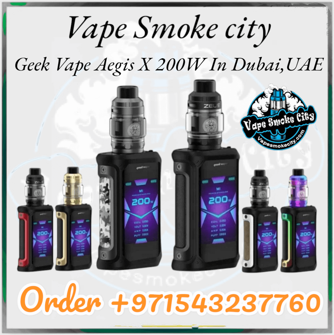 Geek Vape Aegis X 200W In Dubai,UAE Vape Smoke City Geek Vape Aegis X 200W In Dubai,UAE Vape Smoke City
