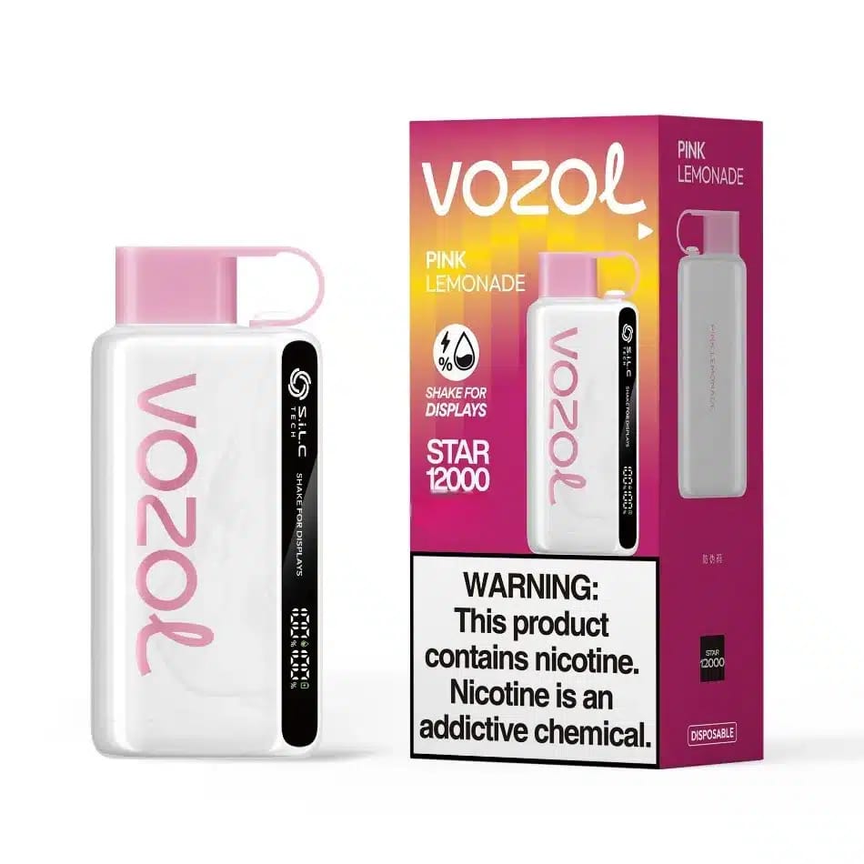 Pink Lemonade| Vozol Star 12000 Puffs