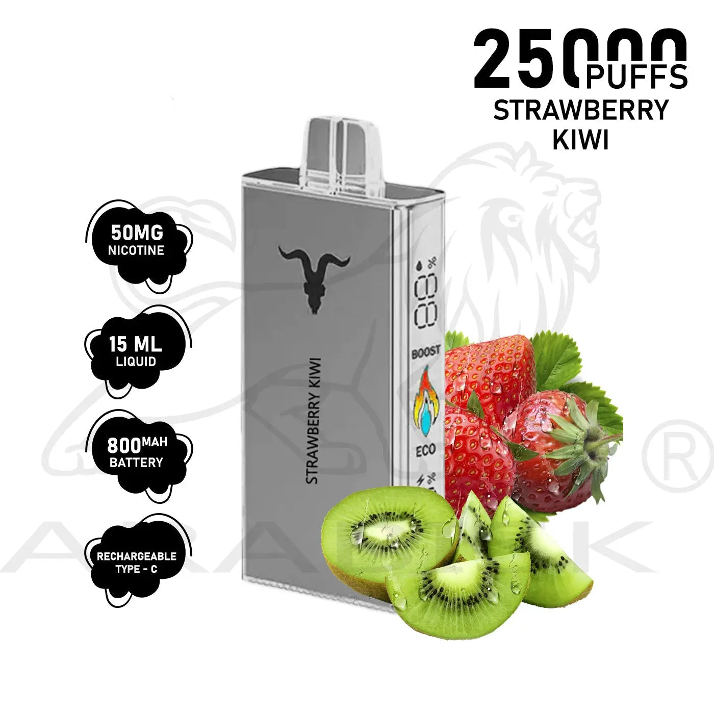 vape weed pen battery Lookah Guitar 510 Thread Vape Battery - Various Colors - (1 Count)