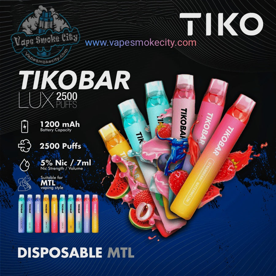 Tikobar Lux 2500 Puffs