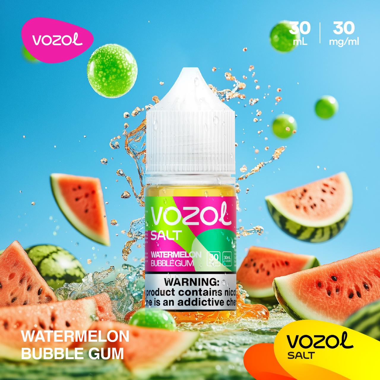 Watermelon Bubble Gum| VOZOL Salt