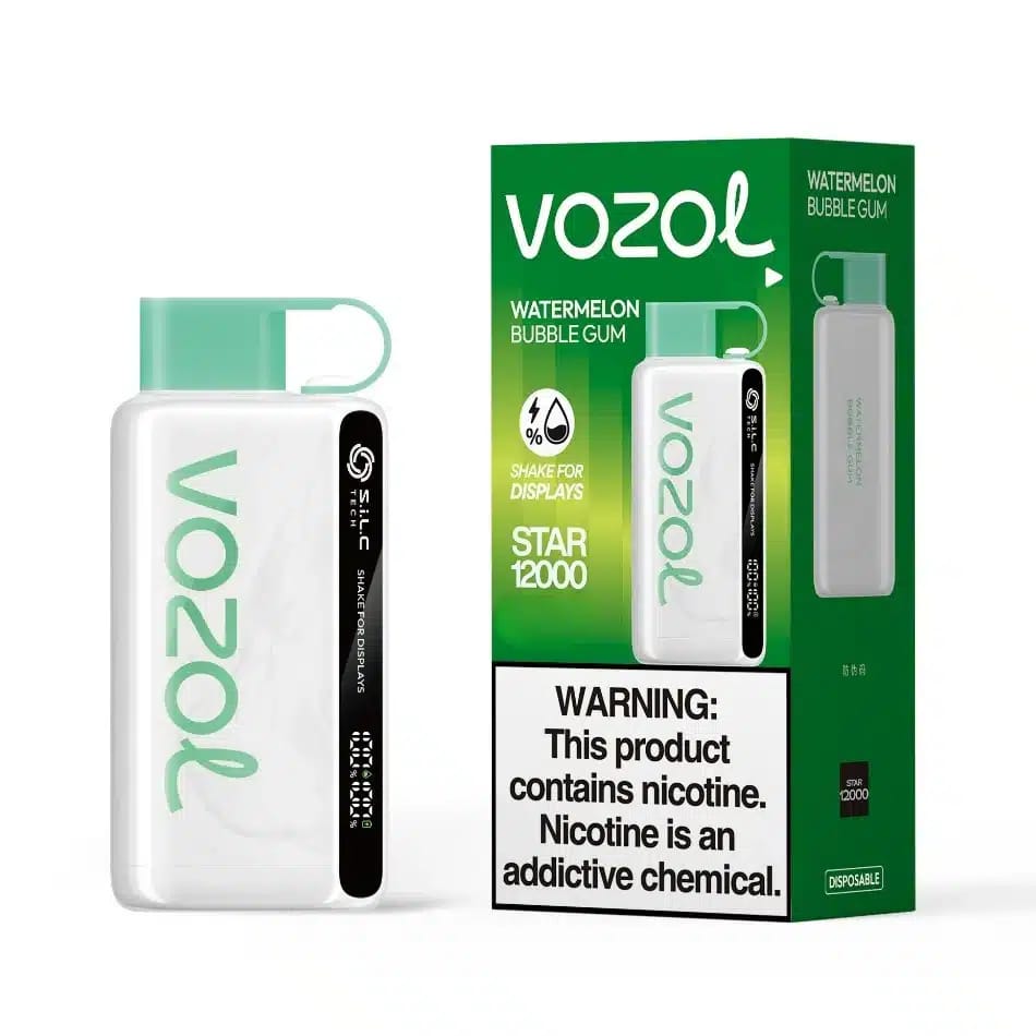 Watermelon Bubbleum| Vozol Star 12000 Puffs