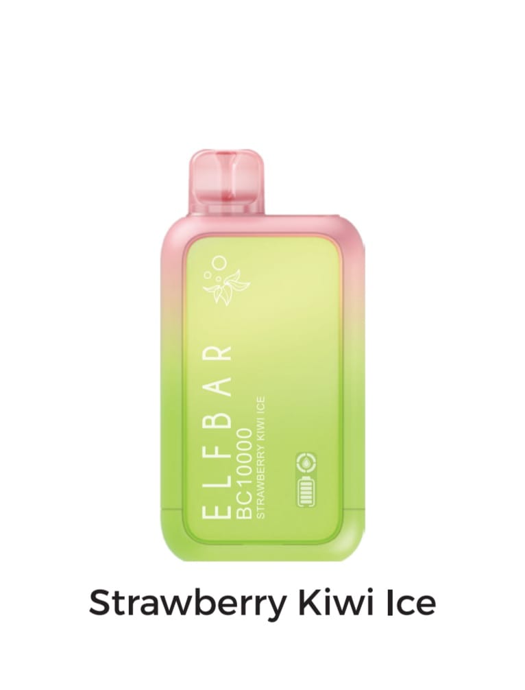  Strawberry Kiwi Ice| Elf Bar BC10000 Puffs