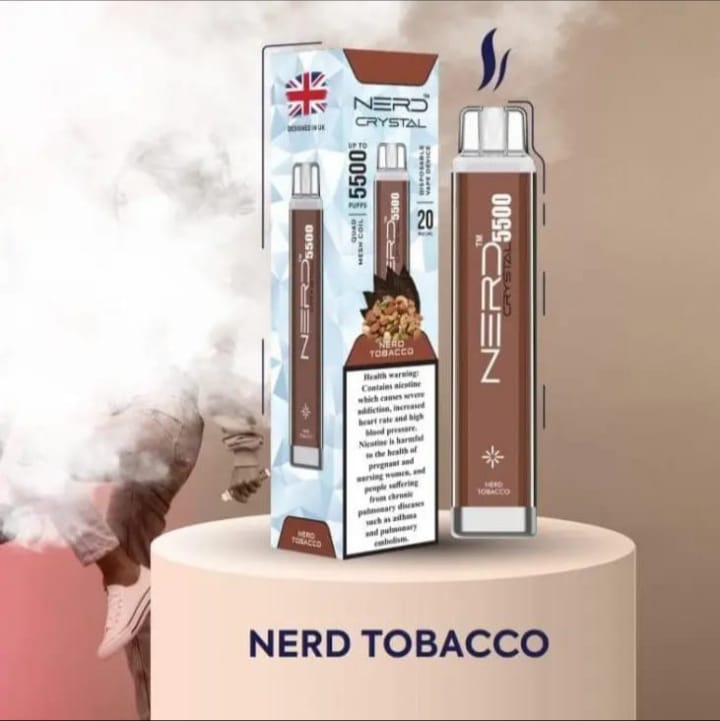 Buy Nerd Crystal 5500 Puffs vape In Dubai,UAE