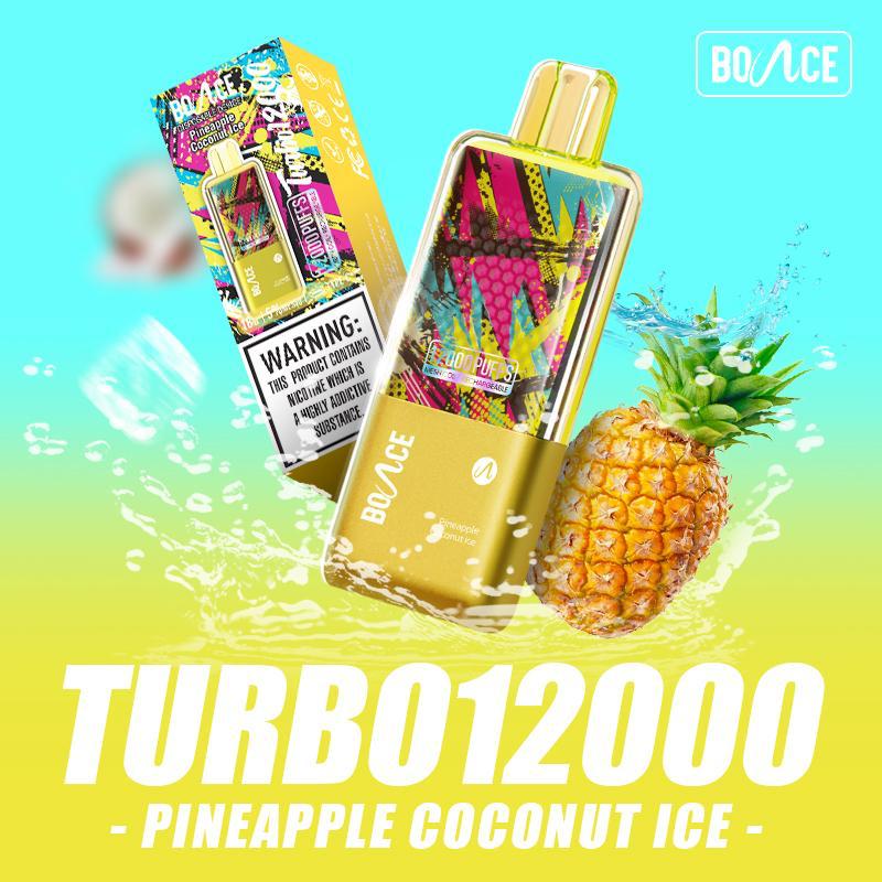 Pineapple Coconut Ice| Turbo 12000puffs